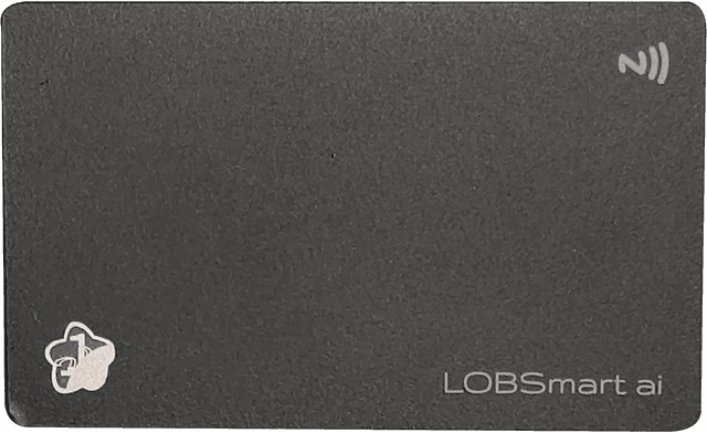 LOBSMART Black NFC Card