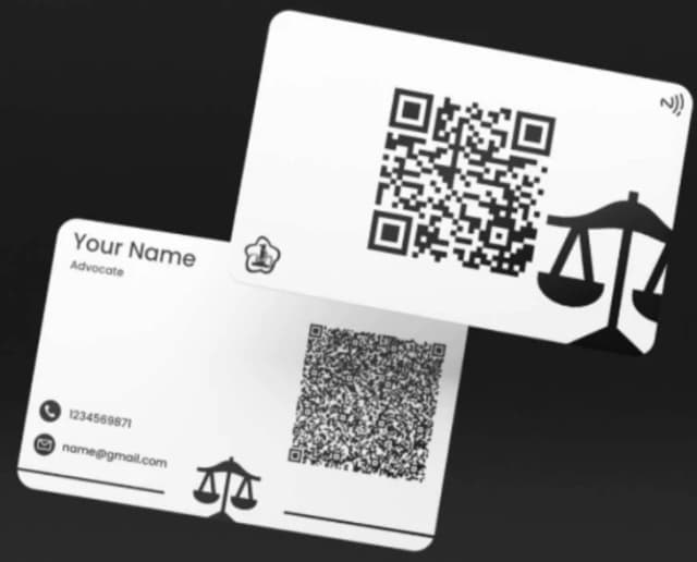 Advocate Professional - PVC NFC Business Visiting Card